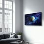Autres décorations murales - Earth In Space | Glass Wall Art - ARTDESIGNA
