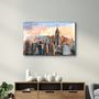 Other wall decoration - New York Watercolor Painting | Glass Wall Art - ARTDESIGNA