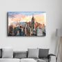 Other wall decoration - New York Watercolor Painting | Glass Wall Art - ARTDESIGNA