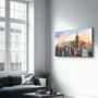 Other wall decoration - New York Watercolor Painting | Glass Wall Art - ARTDESIGNA