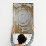 Autres décorations murales - Gold Circle V1 | Glass Wall Art - ARTDESIGNA