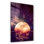 Autres décorations murales - Meteor Shower | Glass Wall Art - ARTDESIGNA