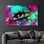 Other wall decoration - Eye In Colors V1 | Glass Wall Art - ARTDESIGNA