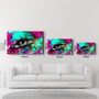 Other wall decoration - Eye In Colors V1 | Glass Wall Art - ARTDESIGNA