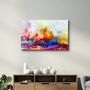 Other wall decoration - Abstract Oil Painting | Glass Wall Art - ARTDESIGNA