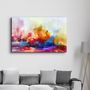 Other wall decoration - Abstract Oil Painting | Glass Wall Art - ARTDESIGNA