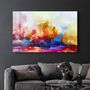 Other wall decoration - Abstract Oil Painting | Glass Wall Art - ARTDESIGNA
