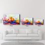 Other wall decoration - Abstract Oil Painting | Glass Wall Art - ARTDESIGNA