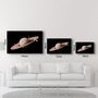 Autres décorations murales - Saturn 2 | Glass Wall Art - ARTDESIGNA