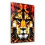 Other wall decoration - The Big Cat | Glass Wall Art - ARTDESIGNA