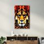 Other wall decoration - The Big Cat | Glass Wall Art - ARTDESIGNA