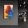 Other wall decoration - Summer Vs Winter | Glass Wall Art - ARTDESIGNA