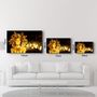 Autres décorations murales - The Beauty Of Golden | Glass Wall Art - ARTDESIGNA