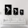 Other wall decoration - Arum Lily | Glass Wall Art - ARTDESIGNA