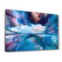 Autres décorations murales - Blue Clouds | Glass Wall Art - ARTDESIGNA