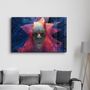 Other wall decoration - The Rope Face V1 | Glass Wall Art - ARTDESIGNA