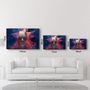 Other wall decoration - The Rope Face V1 | Glass Wall Art - ARTDESIGNA