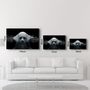 Autres décorations murales - The Rope Face V2 | Glass Wall Art - ARTDESIGNA