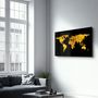 Other wall decoration - The Network Of The World | Glass Wall Art - ARTDESIGNA