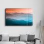 Other wall decoration - The Nature Between Orange And Blue | Glass Wall Art - ARTDESIGNA