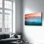 Other wall decoration - The Nature Between Orange And Blue | Glass Wall Art - ARTDESIGNA
