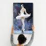 Autres décorations murales - Ballerina | Glass Wall Art - ARTDESIGNA