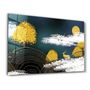 Autres décorations murales - Golden Trees | Glass Wall Art - ARTDESIGNA