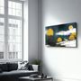 Autres décorations murales - Golden Trees | Glass Wall Art - ARTDESIGNA