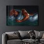 Other wall decoration - Twin Flame Reunion | Glass Wall Art - ARTDESIGNA