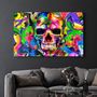 Other wall decoration - Skull Graffiti Art | Glass Wall Art - ARTDESIGNA