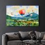 Other wall decoration - The Village Of Hot Air Balloon | Glass Wall Art - ARTDESIGNA