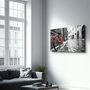 Autres décorations murales - The Red Bike | GLASS WALL ART - ARTDESIGNA
