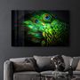 Autres décorations murales - Peacock Feather | Glass Wall Art - ARTDESIGNA