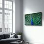 Other wall decoration - The Peacock | Glass Wall Art - ARTDESIGNA
