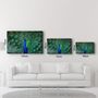 Other wall decoration - The Peacock | Glass Wall Art - ARTDESIGNA