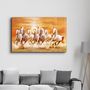 Other wall decoration - Lucky 7 Running Horses | Glass Wall Art - ARTDESIGNA
