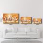 Other wall decoration - Lucky 7 Running Horses | Glass Wall Art - ARTDESIGNA