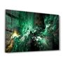 Other wall decoration - Myth of The Sky Green Version | Glass Wall Art - ARTDESIGNA