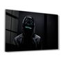 Autres décorations murales - The X Eyes V1 | GLASS WALL ART - ARTDESIGNA