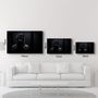 Autres décorations murales - The X Eyes V1 | GLASS WALL ART - ARTDESIGNA