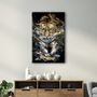 Other wall decoration - Tiger 5| GLASS WALL ART - ARTDESIGNA