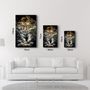 Other wall decoration - Tiger 5| GLASS WALL ART - ARTDESIGNA