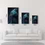 Autres décorations murales - Tiger | GLASS WALL ART - ARTDESIGNA