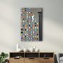 Other wall decoration - Colorful Dots | GLASS WALL ART - ARTDESIGNA