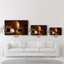 Other wall decoration - Supra Round Heads V1 | Designer's Collection Glass Wall Art - ARTDESIGNA