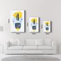 Autres décorations murales - Abstract Shapes V2 | Glass Wall Art - ARTDESIGNA