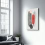 Autres décorations murales - Abstract Shapes V4 | Glass Wall Art - ARTDESIGNA