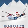 Poster - Let go of the pole poster - COSYNÉVÉ - MOUNTAIN POSTERS