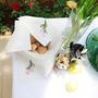 Cadeaux - Couvre-pain avec broderie de tulipes - HYA CONCEPT STORE