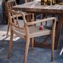 Chaises de jardin - Fauteuil et chaise "Galdana" empillable (In/Outdoor) - MANUFACTORI